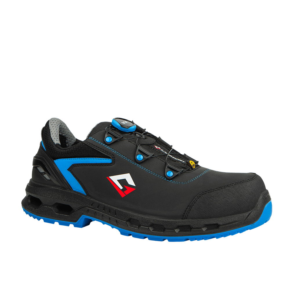 Scarpe antinfortunistiche S3S ESD BOA® Hexa Viper Low suola Hexalight PU bidensità Garsport