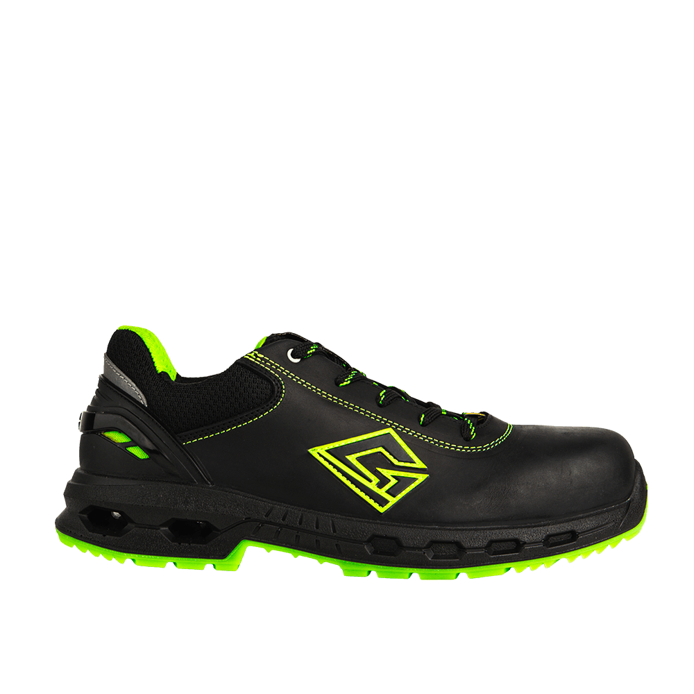 Scarpe sicurezza basse Hexa G5 Low S3S ESD pelle bufalo nylon suola Hexalight PU