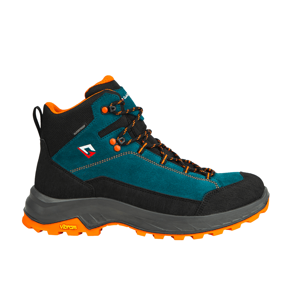 Scarponcini outdoor Giau Mid Ottanio in camoscio e nylon impermeabili