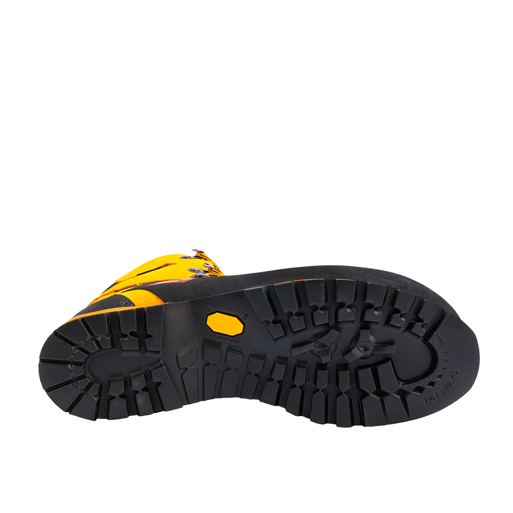 Vibram Mulaz outsole Sierra Mid mustard orange grip and traction