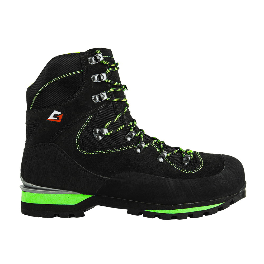 Alpine Route Mid mountain safety boots compatible with semi automatic crampons