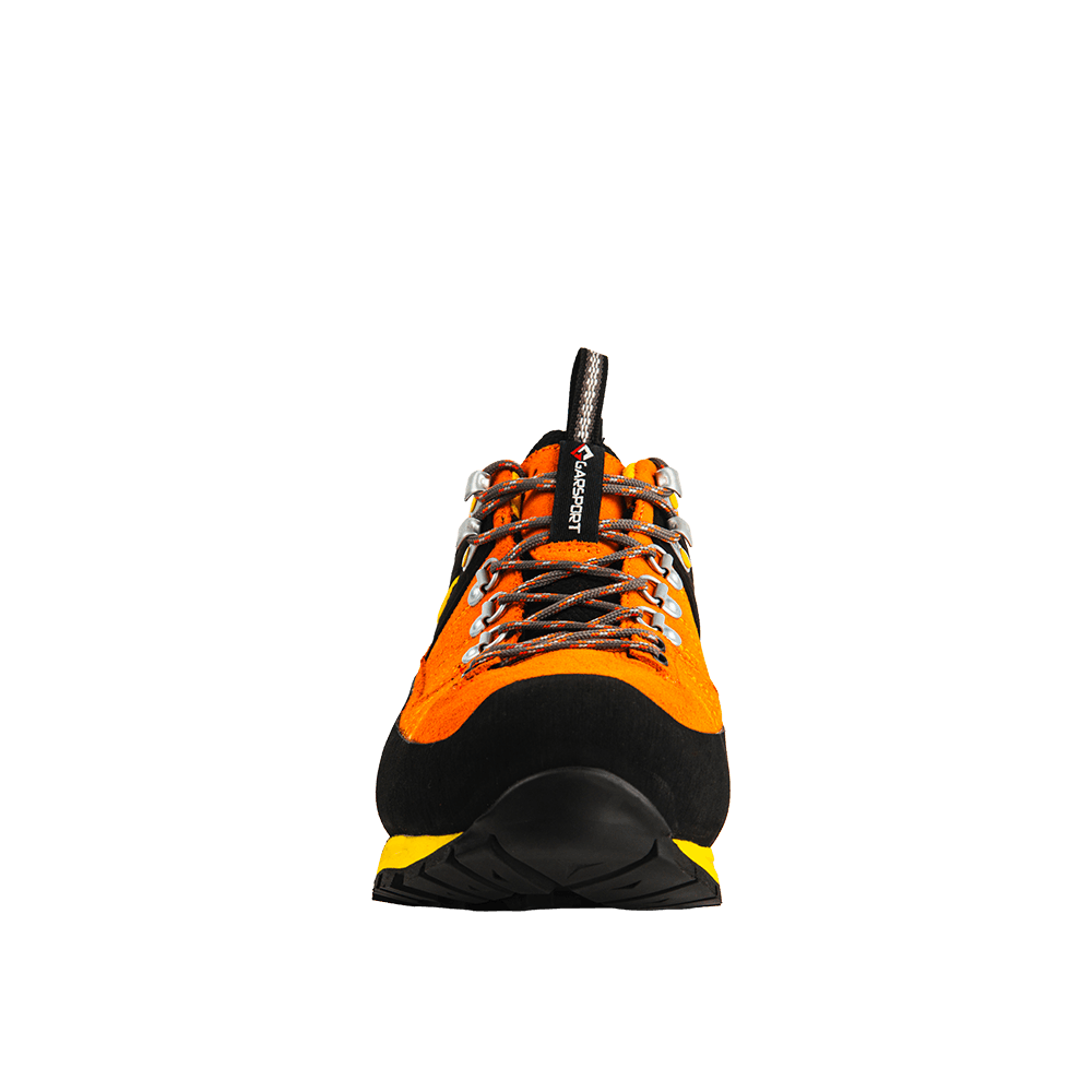 Scarpe sicurezza Mountain Tech Low arancio giallo stabilità e protezione per cantiere e montagna