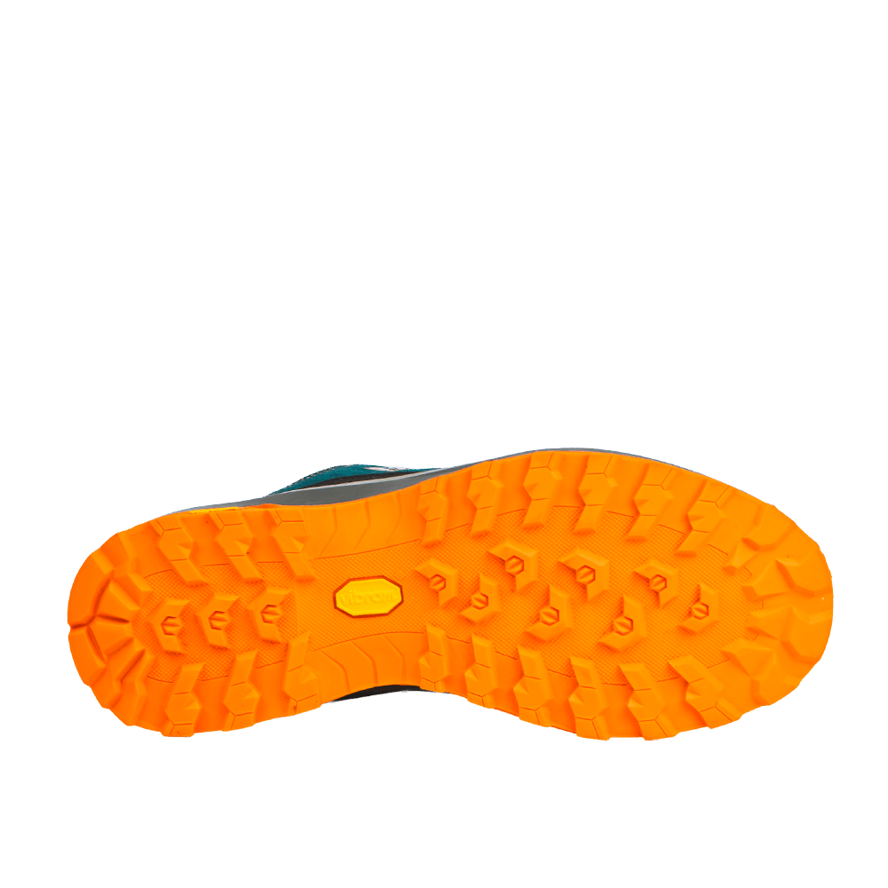 Semelle Vibram Giau Low ottanio arancio adhérence et stabilité terrains mixtes