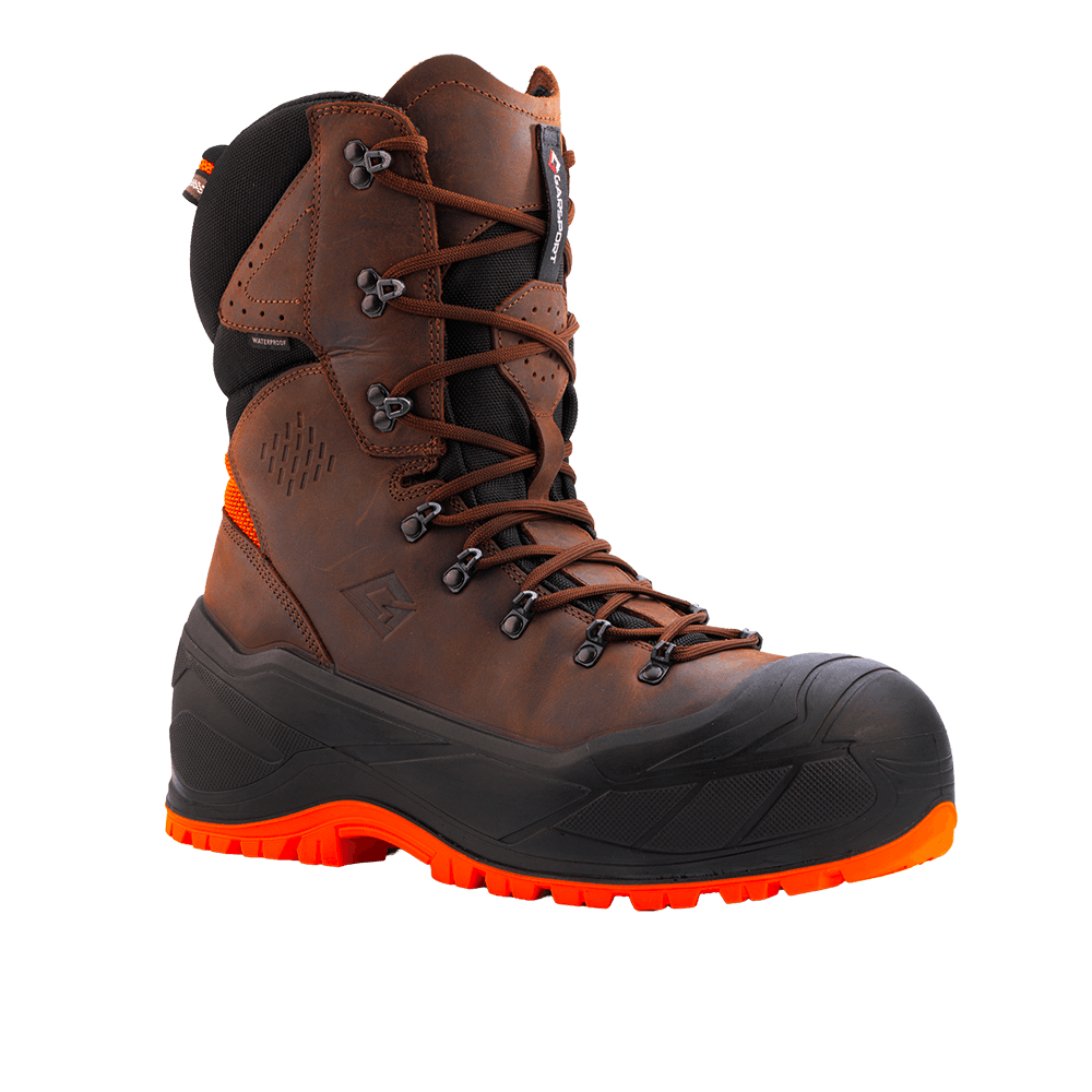 Bottes de sécurité Bigfoot S7S en cuir ciré et nylon avec chausson thermique intérieur