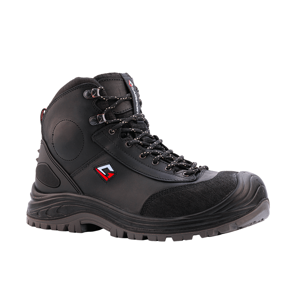 Bottes de sécurité Rhino Mid noires robustes pour travail professionnel