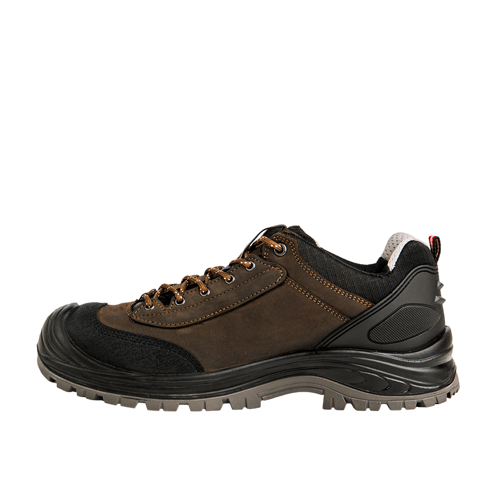 Rhino Low S3S brown safety shoes stability and protection for construction