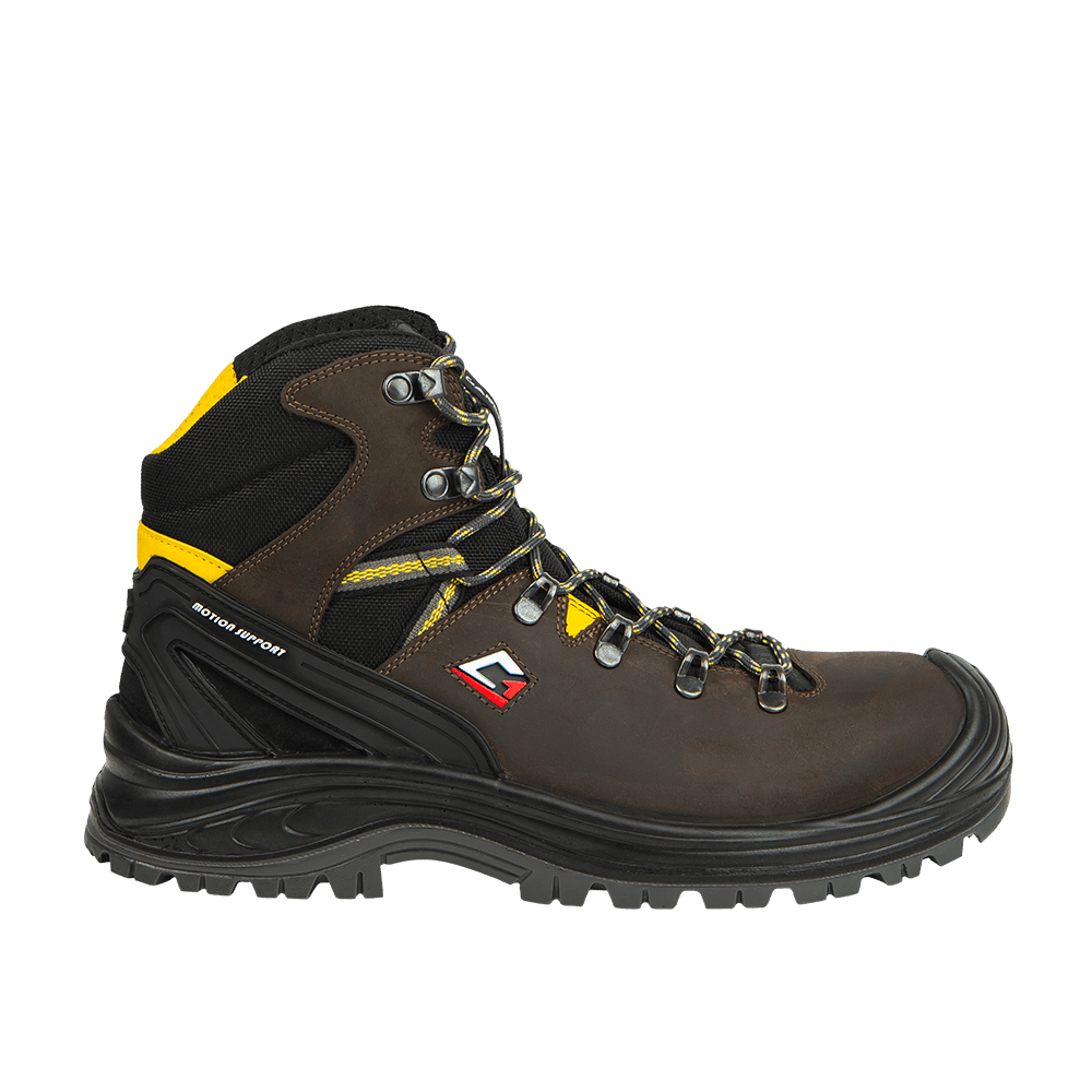 Motion Mid S3S safety boots steel toe cap and composite midsole
