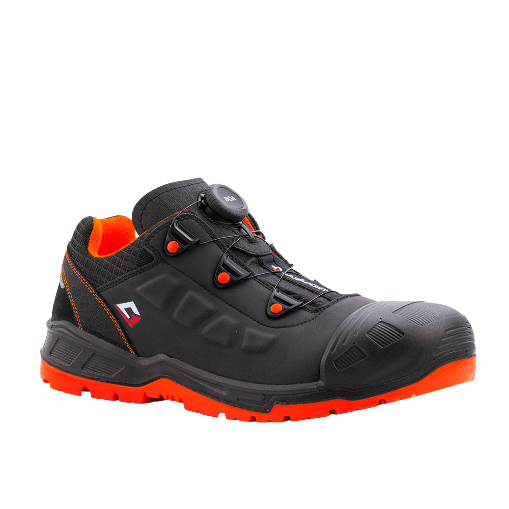 Scarpe antinfortunistiche S3 Ghost Low BOA Garsport nero arancione