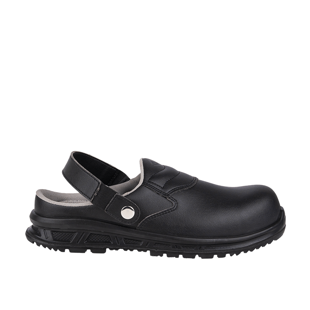 Scarpe sabot da cucina Cuisine SB nere comode per stare in piedi tutto il giorno