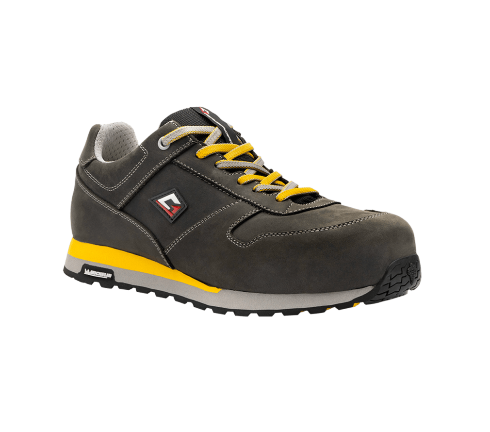 Lightweight S3 Monza low safety shoe with antistatic Michelin sole