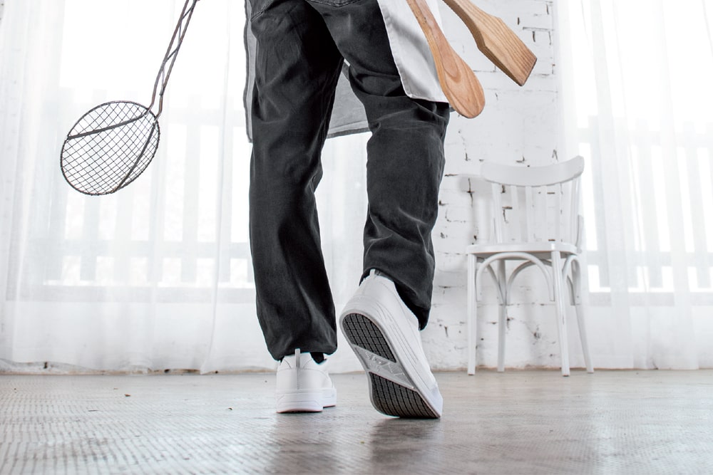 Chaussures de sécurité de cuisine professionnelles pour chefs. Chaussures de sécurité de cuisine professionnelles pour chefs.