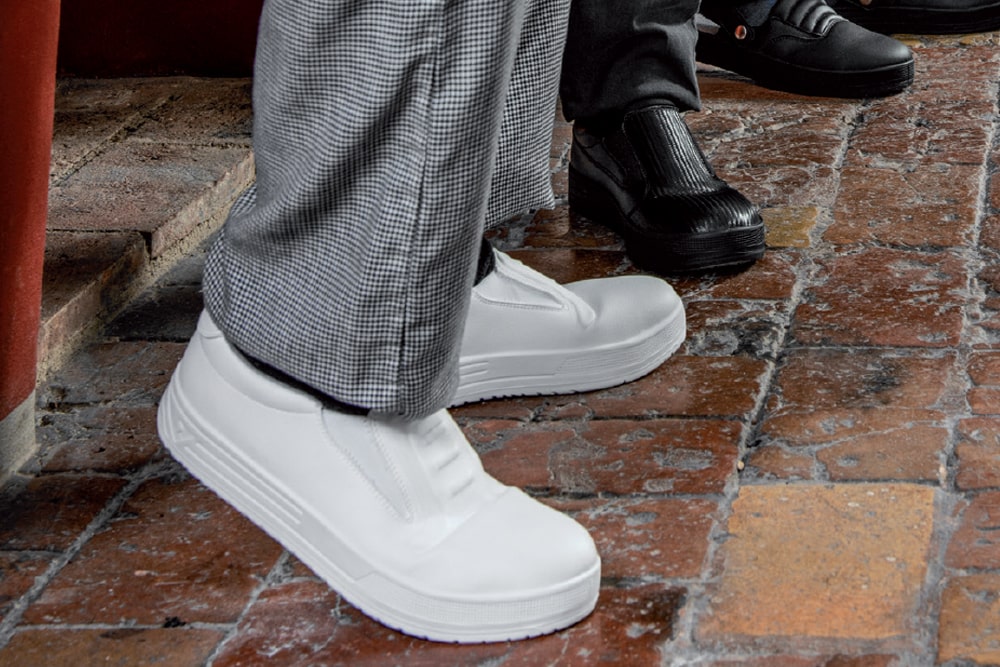 Scarpe da cucina professionali Remy low S2 bianche Scarpe da cucina professionali Remy low S2 bianche