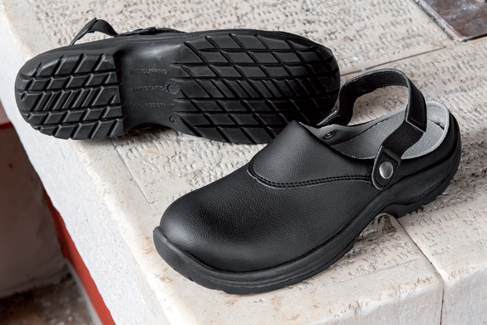 Scarpe da cucina professionali zoccolo sabot nero