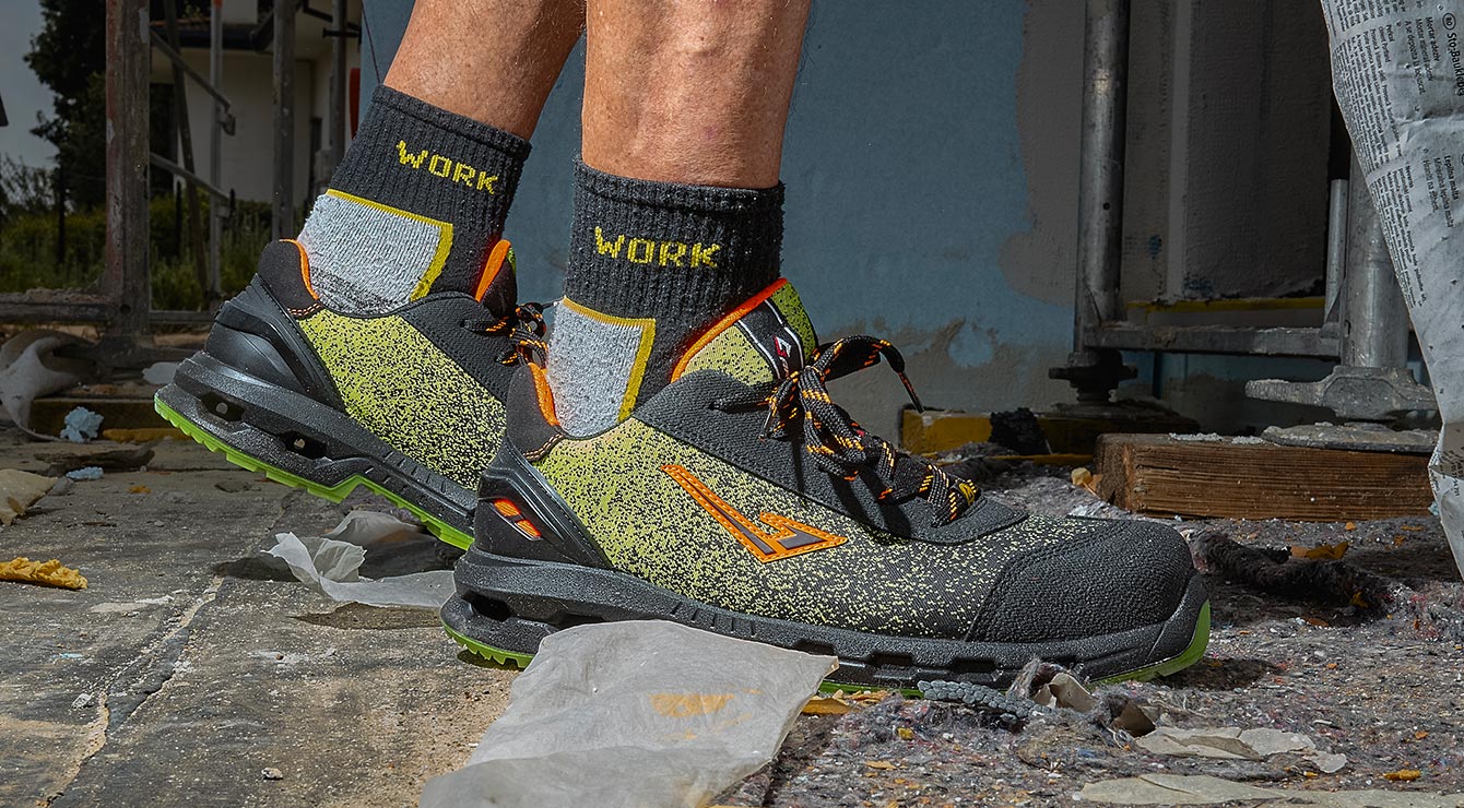 low antistatic Hexa-viper boa low S3S ESD safety shoe