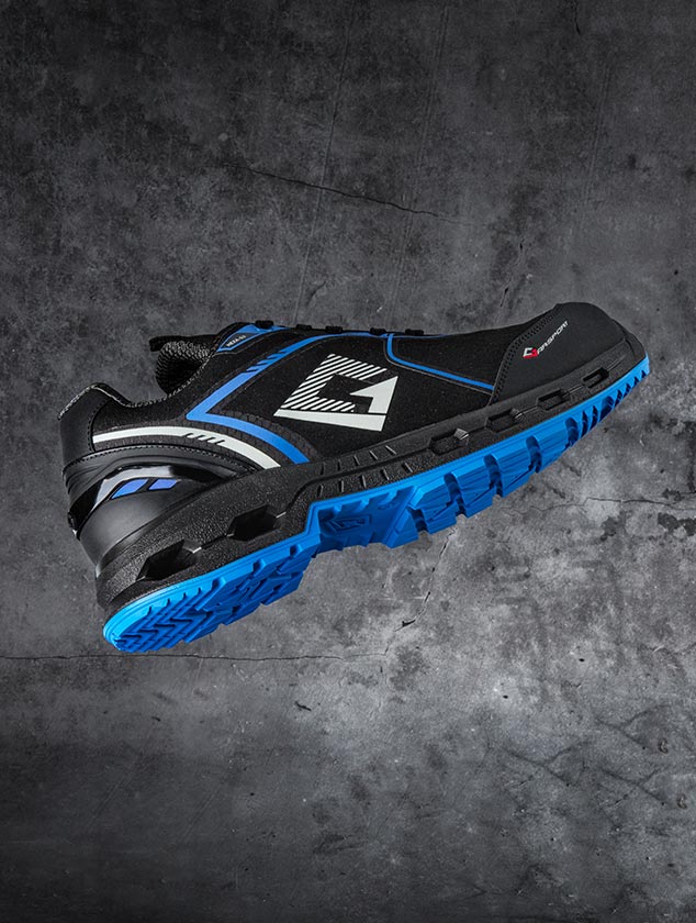 Sneaker de sécurité S3S Hexa G2 ESD allie innovation et fonctionnalité avec sa nouvelle semelle Hexalight