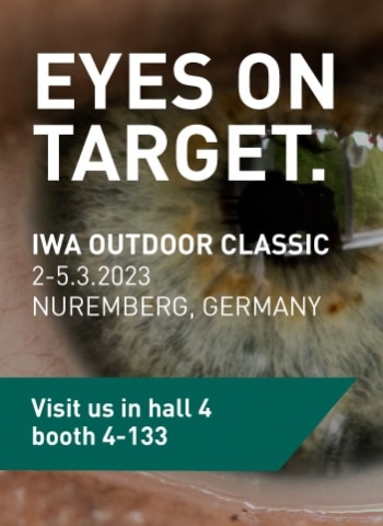Come visit us from March 2th to 5th at IWA, the trade fair for outdoor enthusiasts.
